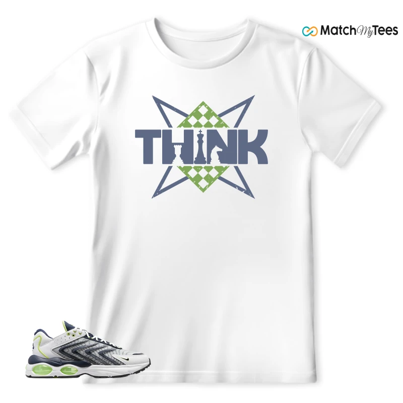 NIKE AIR MAX TW WHITE LEMON TWIST NAVY SNEAKER Matching Tees t-shirt