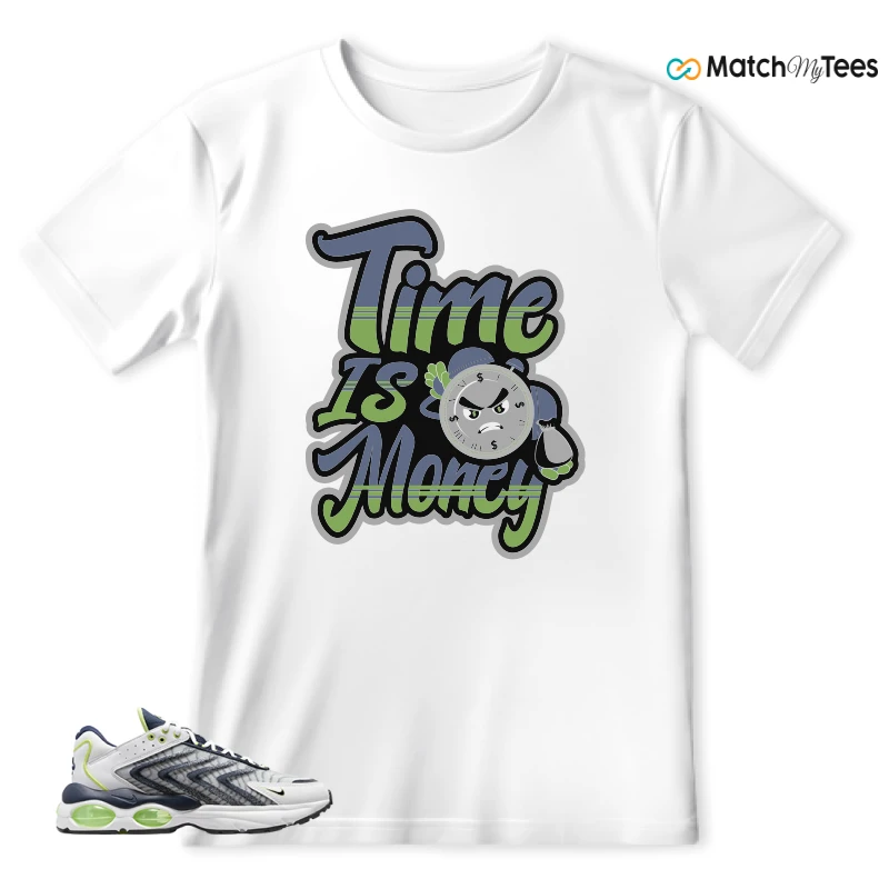 NIKE AIR MAX TW WHITE LEMON TWIST NAVY SNEAKER Matching Tees t-shirt
