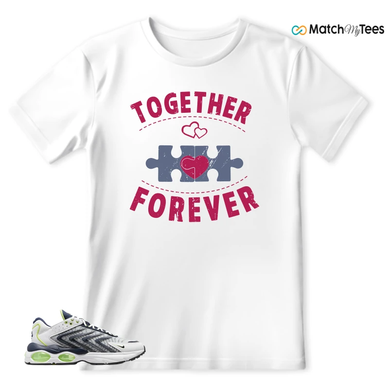 NIKE AIR MAX TW WHITE LEMON TWIST NAVY SNEAKER Matching Tees t-shirt