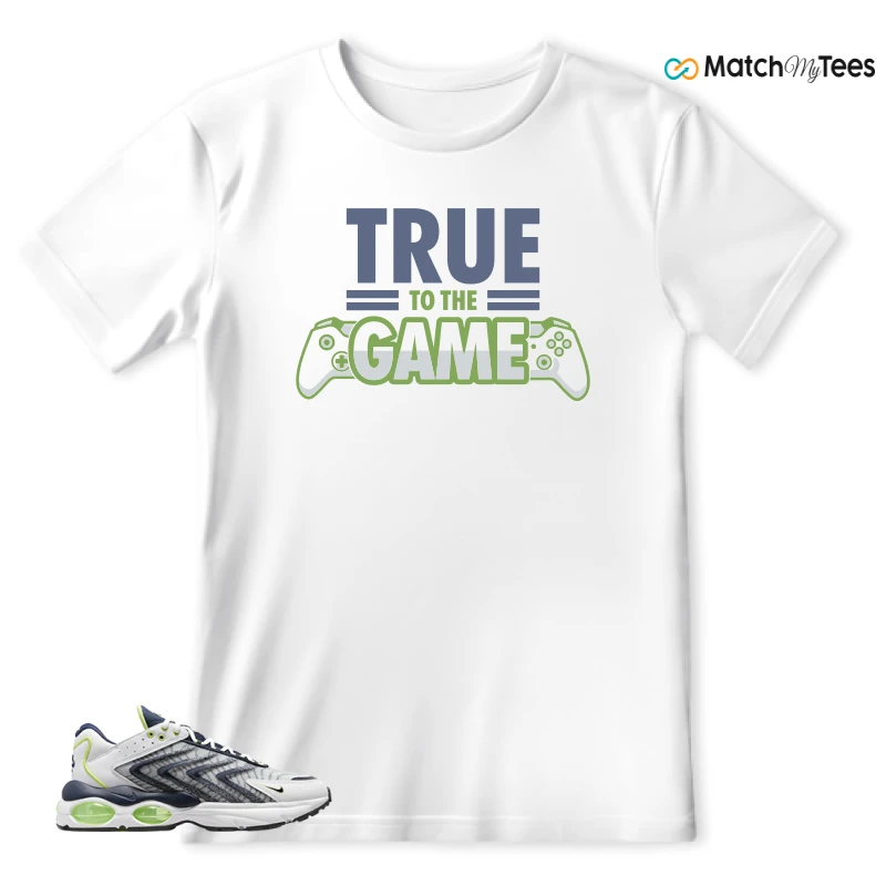 NIKE AIR MAX TW WHITE LEMON TWIST NAVY SNEAKER Matching Tees t-shirt