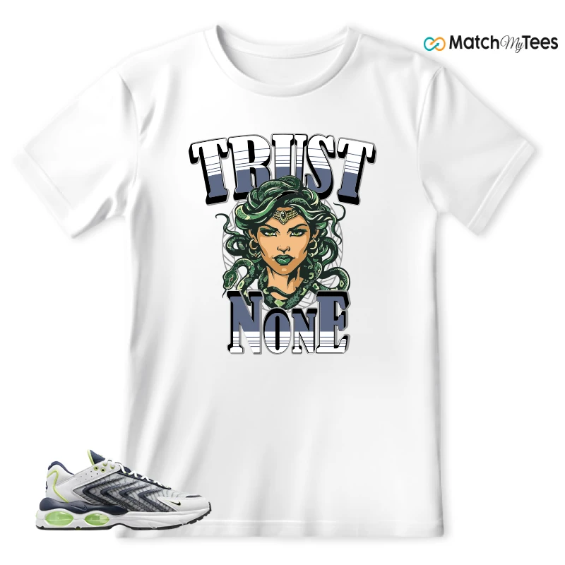 NIKE AIR MAX TW WHITE LEMON TWIST NAVY SNEAKER Matching Tees t-shirt