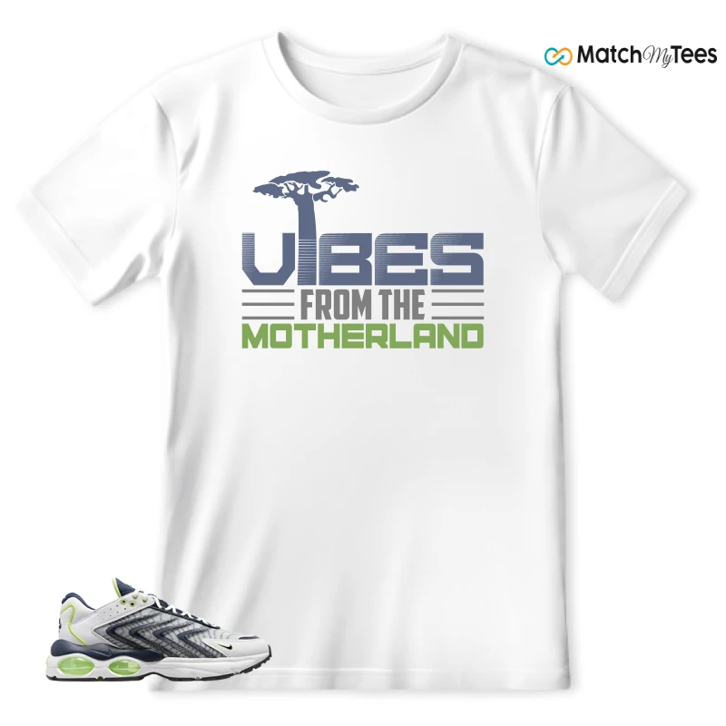 NIKE AIR MAX TW WHITE LEMON TWIST NAVY SNEAKER Matching Tees t-shirt