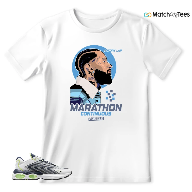 NIKE AIR MAX TW WHITE LEMON TWIST NAVY SNEAKER Matching Tees t-shirt