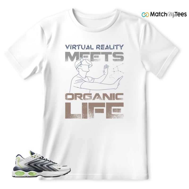 NIKE AIR MAX TW WHITE LEMON TWIST NAVY SNEAKER Matching Tees t-shirt