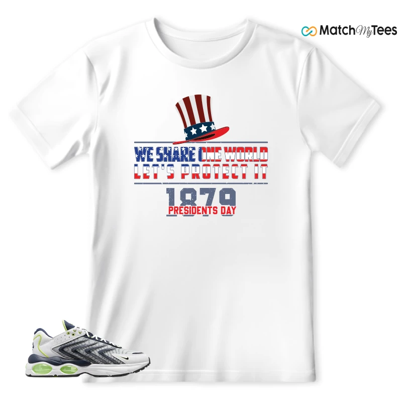 NIKE AIR MAX TW WHITE LEMON TWIST NAVY SNEAKER Matching Tees t-shirt