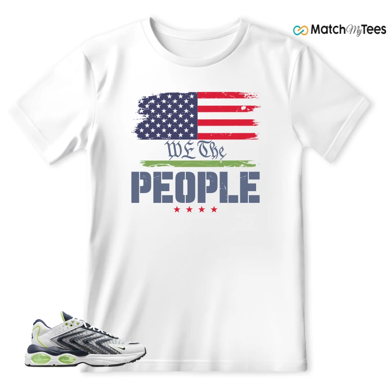 NIKE AIR MAX TW WHITE LEMON TWIST NAVY SNEAKER Matching Tees t-shirt