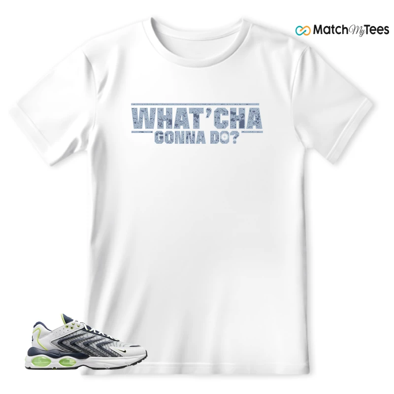 NIKE AIR MAX TW WHITE LEMON TWIST NAVY SNEAKER Matching Tees t-shirt