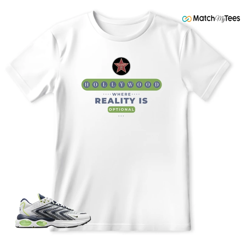 NIKE AIR MAX TW WHITE LEMON TWIST NAVY SNEAKER Matching Tees t-shirt