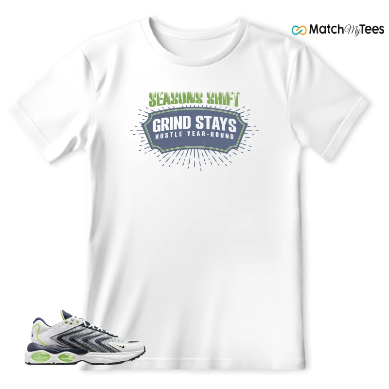 NIKE AIR MAX TW WHITE LEMON TWIST NAVY SNEAKER Matching Tees t-shirt