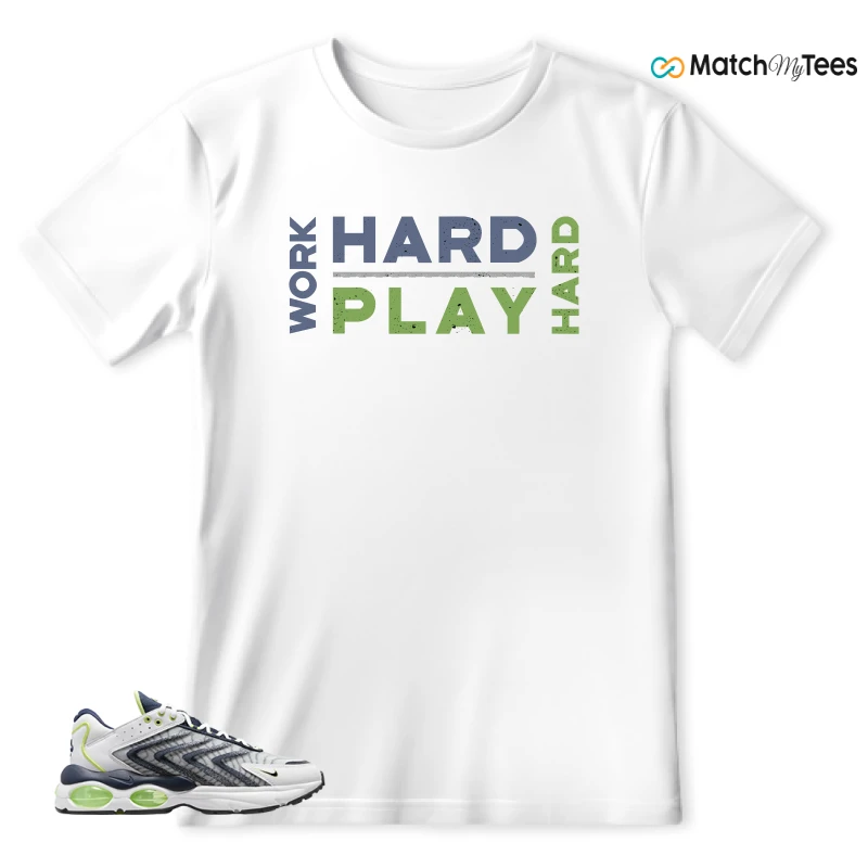 NIKE AIR MAX TW WHITE LEMON TWIST NAVY SNEAKER Matching Tees t-shirt