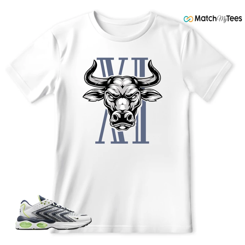 NIKE AIR MAX TW WHITE LEMON TWIST NAVY SNEAKER Matching Tees t-shirt