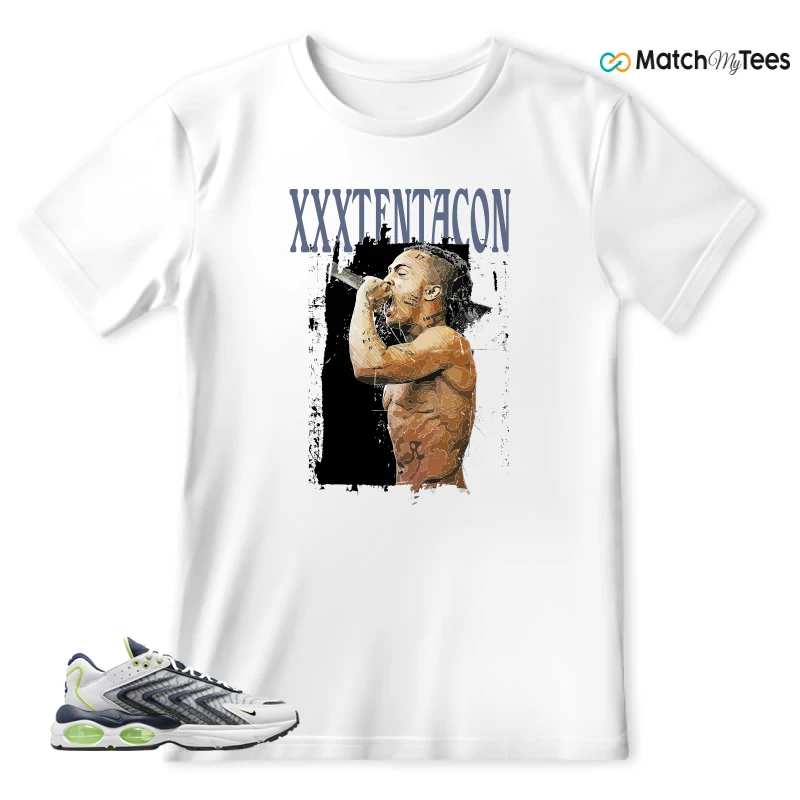 NIKE AIR MAX TW WHITE LEMON TWIST NAVY SNEAKER Matching Tees t-shirt