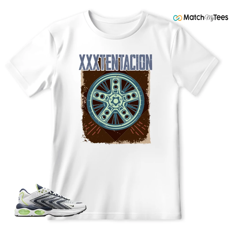 NIKE AIR MAX TW WHITE LEMON TWIST NAVY SNEAKER Matching Tees t-shirt