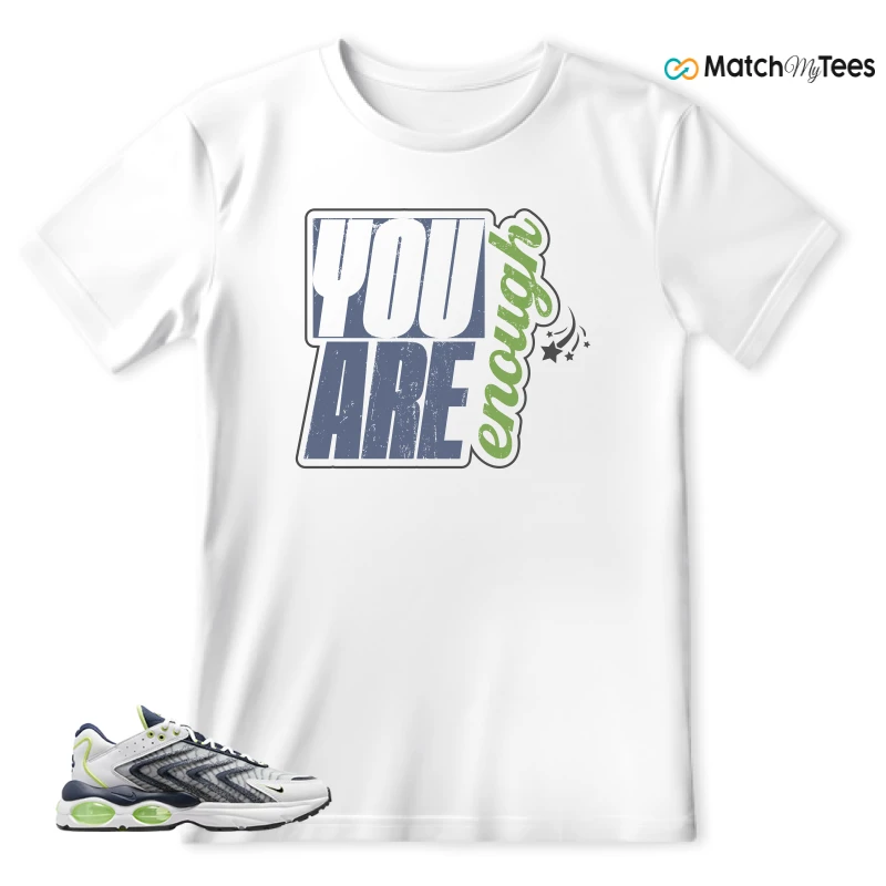 NIKE AIR MAX TW WHITE LEMON TWIST NAVY SNEAKER Matching Tees t-shirt