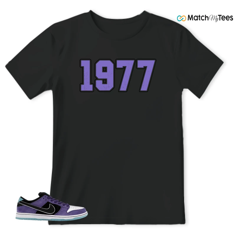 NIKE DUNK LOW X HAYLEY WILSON COURT PURPLE SNEAKER Matching Tees t-shirt
