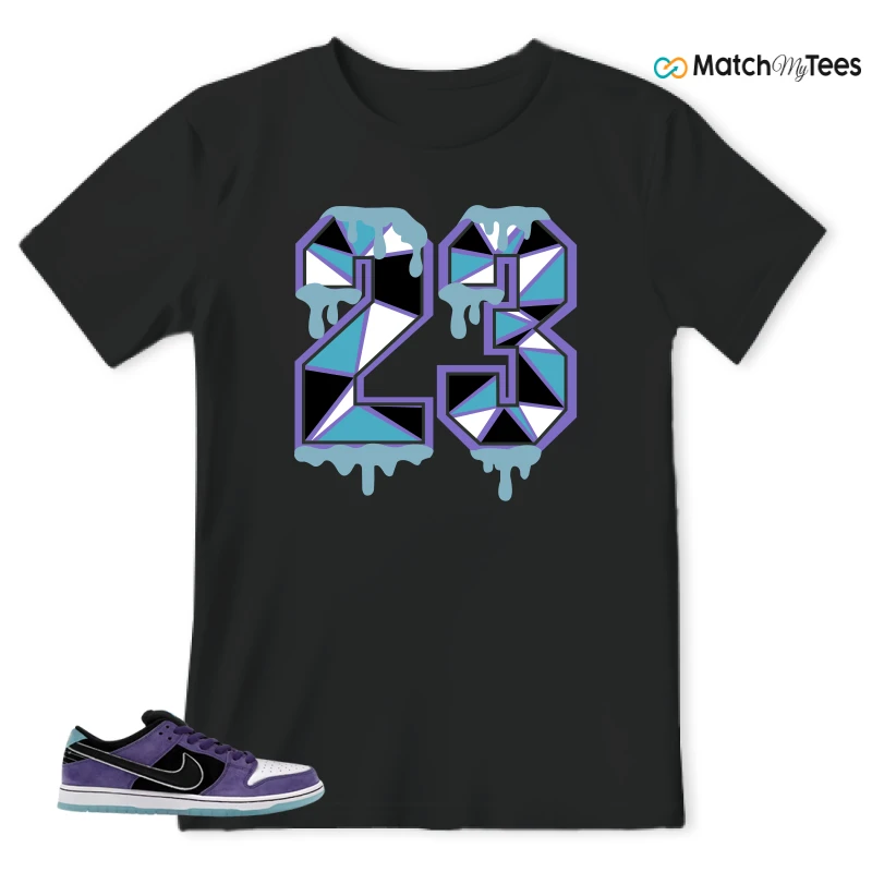 NIKE DUNK LOW X HAYLEY WILSON COURT PURPLE SNEAKER Matching Tees t-shirt
