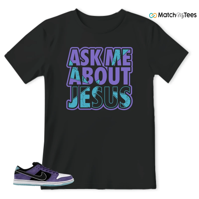 NIKE DUNK LOW X HAYLEY WILSON COURT PURPLE SNEAKER Matching Tees t-shirt