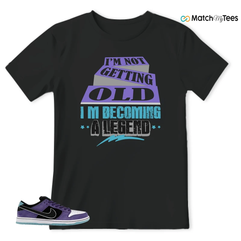 NIKE DUNK LOW X HAYLEY WILSON COURT PURPLE SNEAKER Matching Tees t-shirt