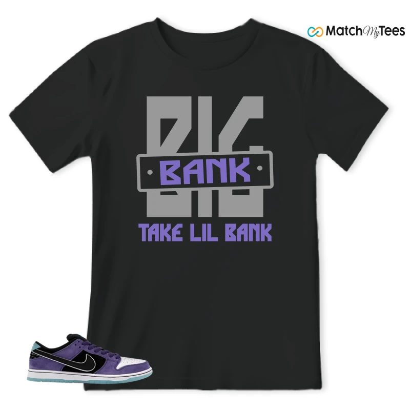 NIKE DUNK LOW X HAYLEY WILSON COURT PURPLE SNEAKER Matching Tees t-shirt
