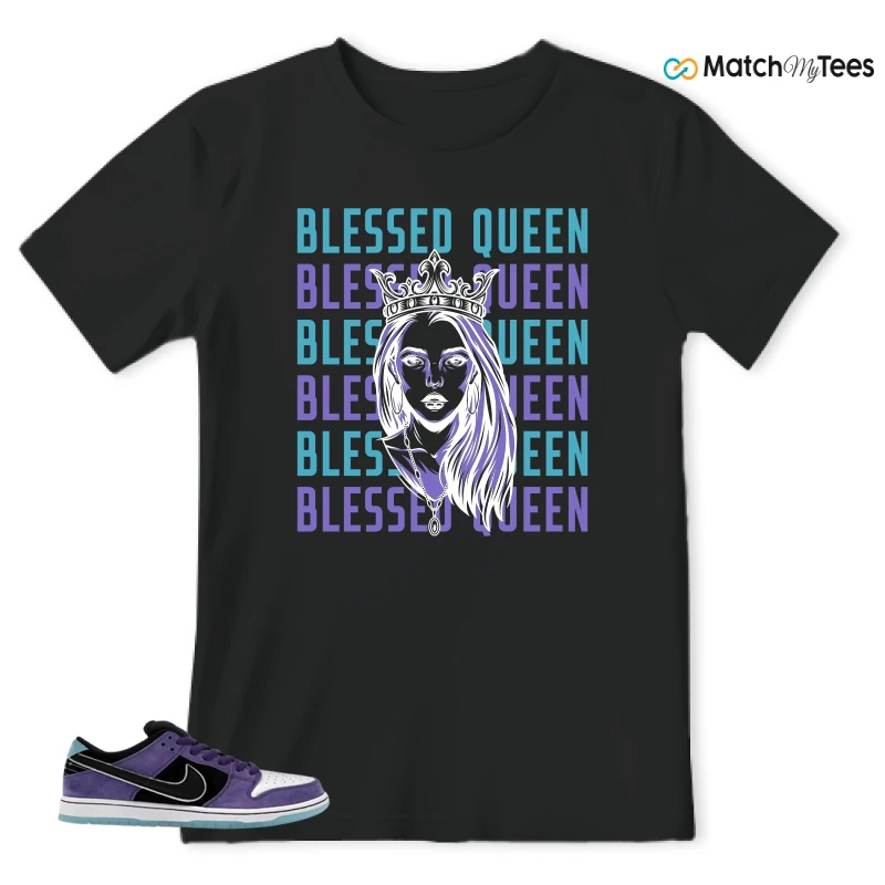 NIKE DUNK LOW X HAYLEY WILSON COURT PURPLE SNEAKER Matching Tees t-shirt