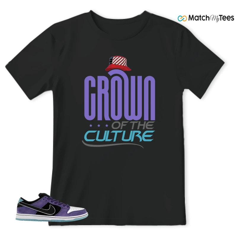 NIKE DUNK LOW X HAYLEY WILSON COURT PURPLE SNEAKER Matching Tees t-shirt