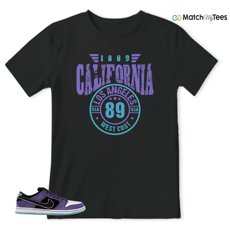 NIKE DUNK LOW X HAYLEY WILSON COURT PURPLE SNEAKER Matching Tees t-shirt