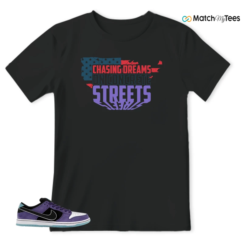 NIKE DUNK LOW X HAYLEY WILSON COURT PURPLE SNEAKER Matching Tees t-shirt