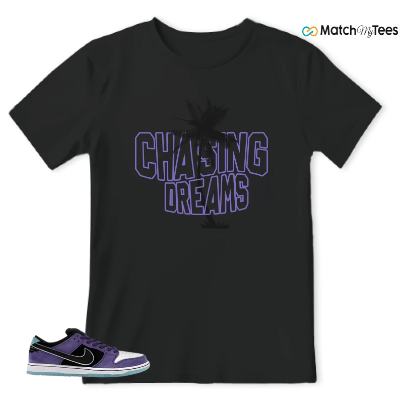 NIKE DUNK LOW X HAYLEY WILSON COURT PURPLE SNEAKER Matching Tees t-shirt