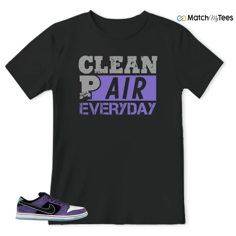 NIKE DUNK LOW X HAYLEY WILSON COURT PURPLE SNEAKER Matching Tees t-shirt