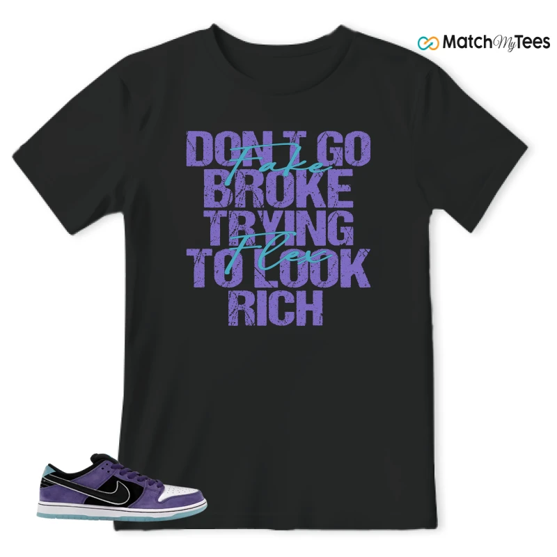 NIKE DUNK LOW X HAYLEY WILSON COURT PURPLE SNEAKER Matching Tees t-shirt