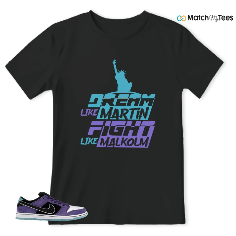 NIKE DUNK LOW X HAYLEY WILSON COURT PURPLE SNEAKER Matching Tees t-shirt