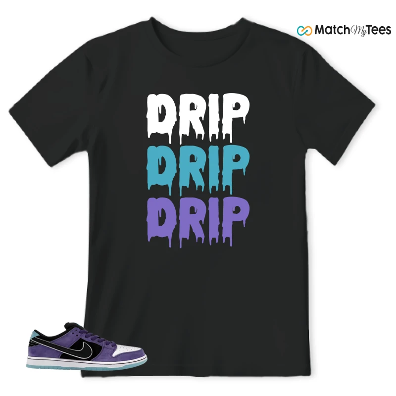 NIKE DUNK LOW X HAYLEY WILSON COURT PURPLE SNEAKER Matching Tees t-shirt