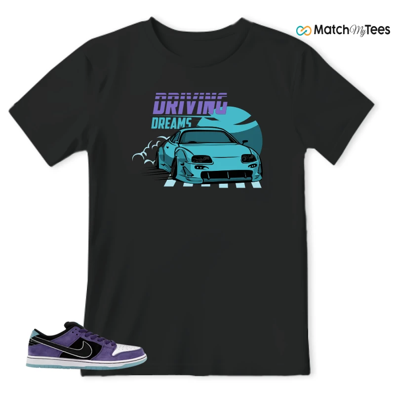 NIKE DUNK LOW X HAYLEY WILSON COURT PURPLE SNEAKER Matching Tees t-shirt