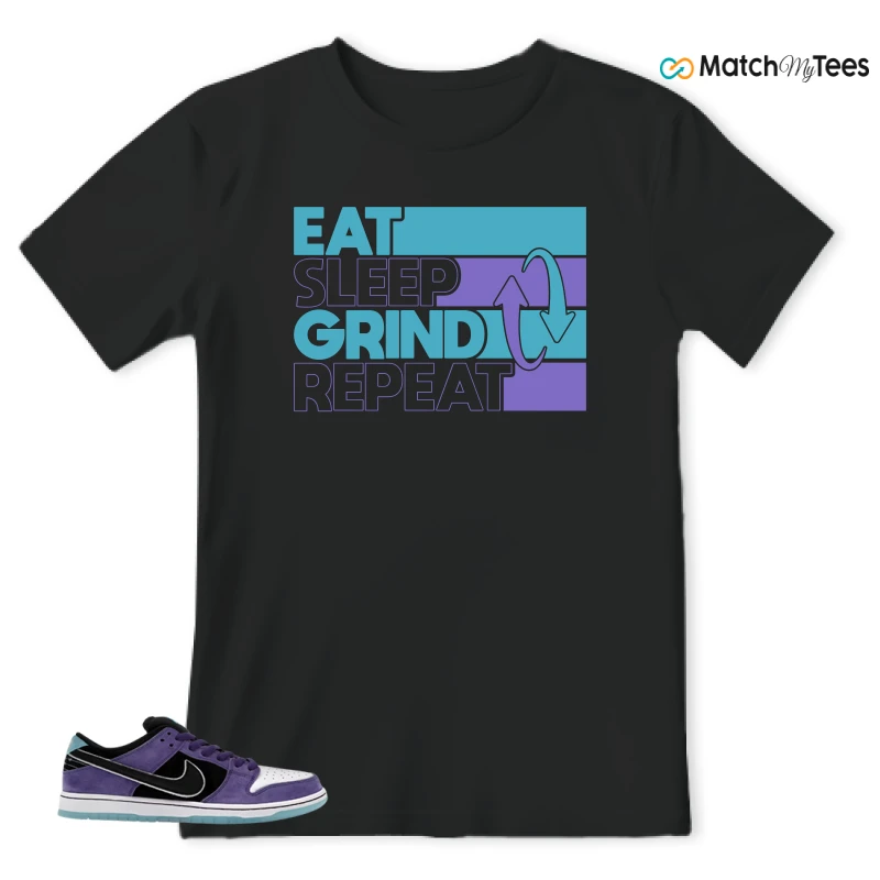 NIKE DUNK LOW X HAYLEY WILSON COURT PURPLE SNEAKER Matching Tees t-shirt