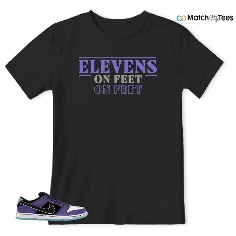 NIKE DUNK LOW X HAYLEY WILSON COURT PURPLE SNEAKER Matching Tees t-shirt