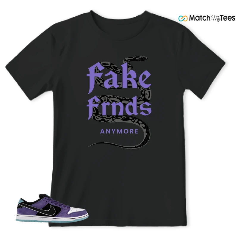 NIKE DUNK LOW X HAYLEY WILSON COURT PURPLE SNEAKER Matching Tees t-shirt