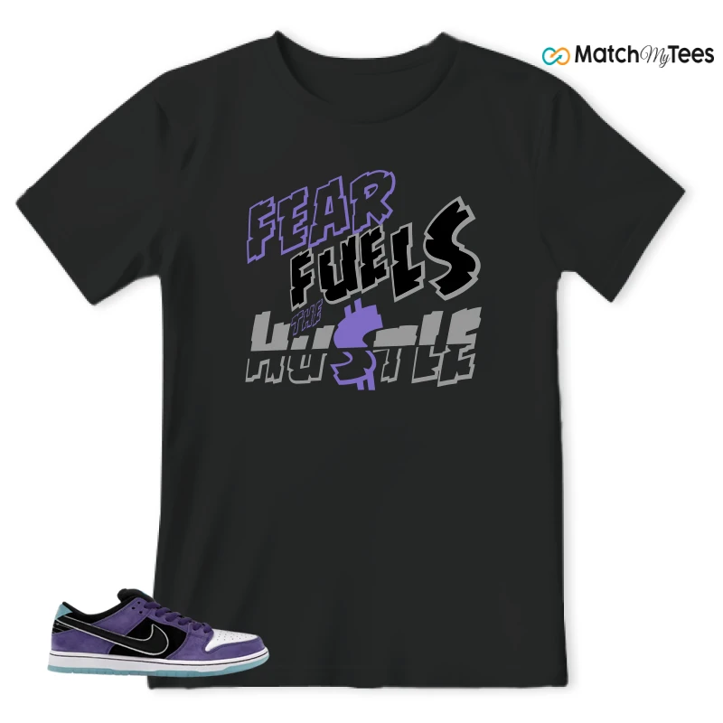 NIKE DUNK LOW X HAYLEY WILSON COURT PURPLE SNEAKER Matching Tees t-shirt