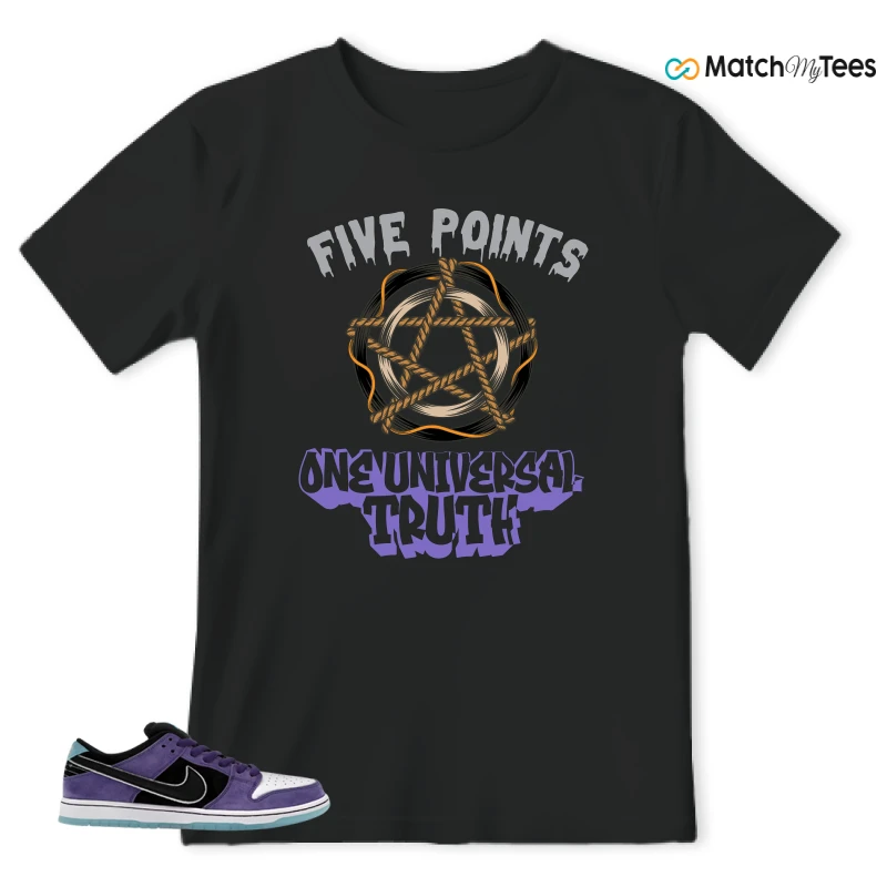 NIKE DUNK LOW X HAYLEY WILSON COURT PURPLE SNEAKER Matching Tees t-shirt