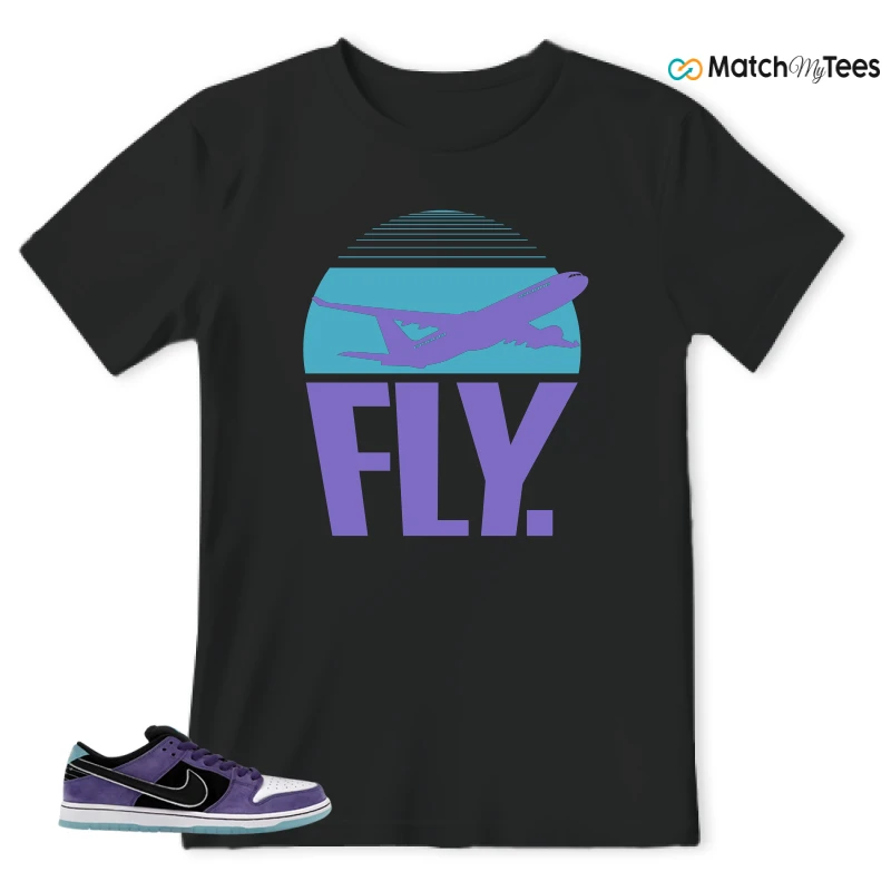 NIKE DUNK LOW X HAYLEY WILSON COURT PURPLE SNEAKER Matching Tees t-shirt