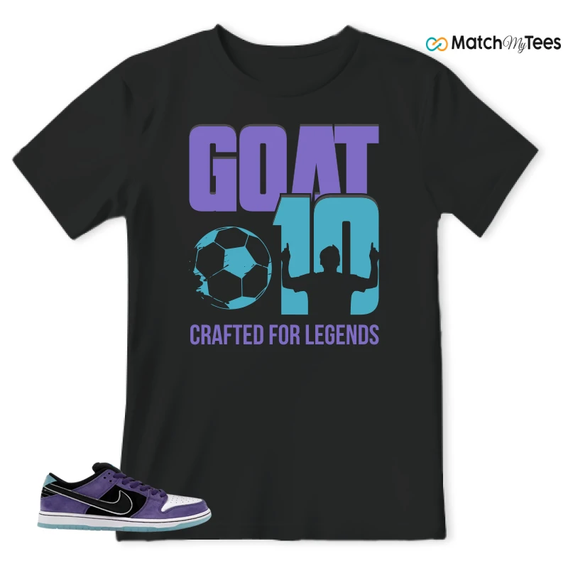 NIKE DUNK LOW X HAYLEY WILSON COURT PURPLE SNEAKER/COURT PURPLE/BLACK-WHITE-LAGOON PULSE-DOLL matching T-shirt