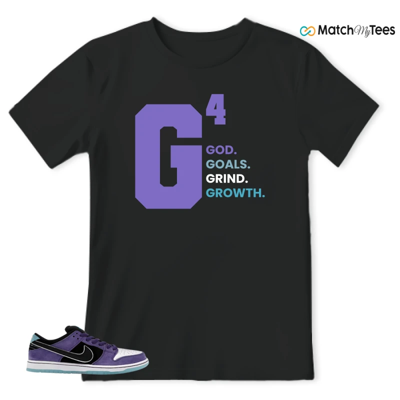 NIKE DUNK LOW X HAYLEY WILSON COURT PURPLE SNEAKER Matching Tees t-shirt