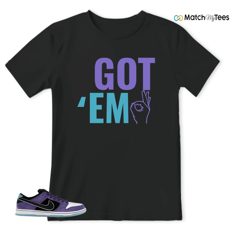 NIKE DUNK LOW X HAYLEY WILSON COURT PURPLE SNEAKER Matching Tees t-shirt