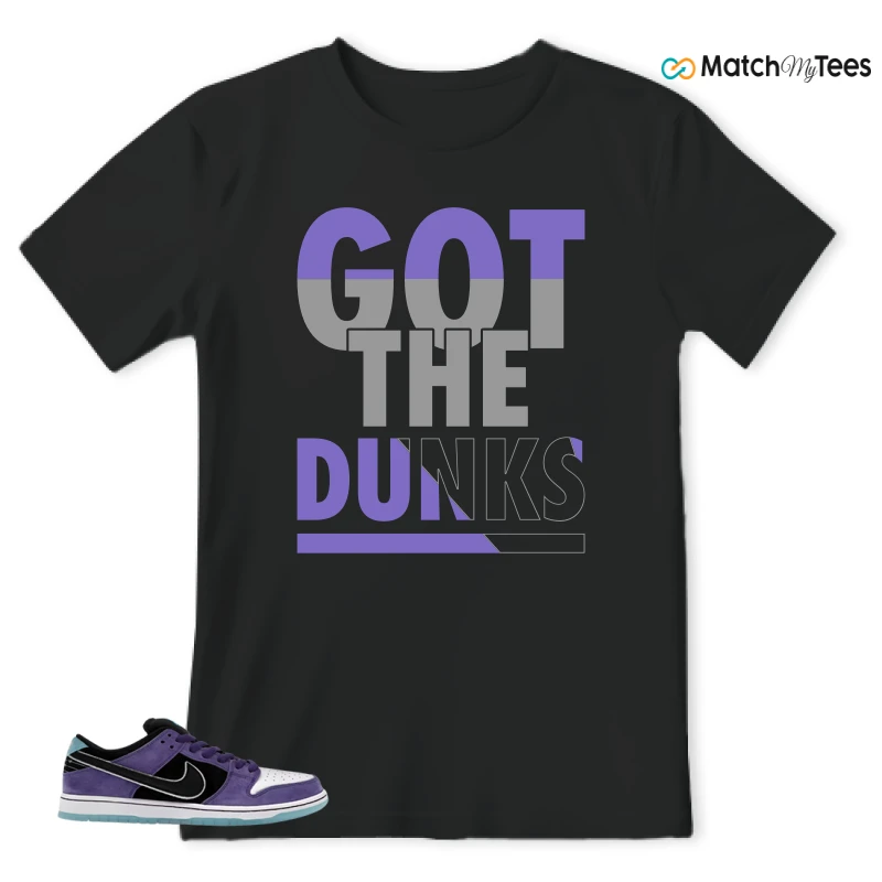 NIKE DUNK LOW X HAYLEY WILSON COURT PURPLE SNEAKER Matching Tees t-shirt