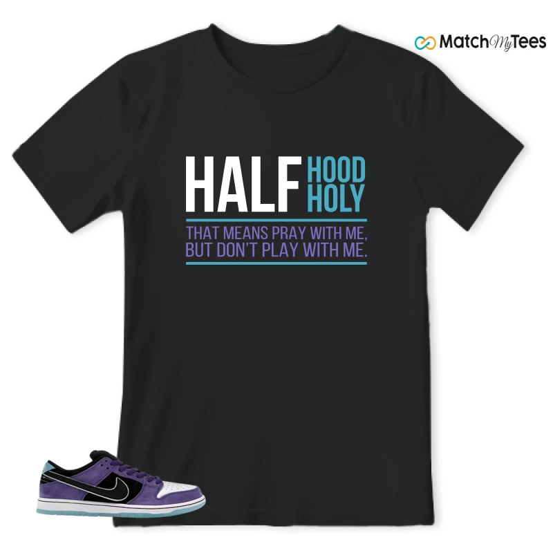 NIKE DUNK LOW X HAYLEY WILSON COURT PURPLE SNEAKER Matching Tees t-shirt