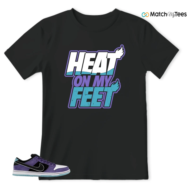 NIKE DUNK LOW X HAYLEY WILSON COURT PURPLE SNEAKER Matching Tees t-shirt