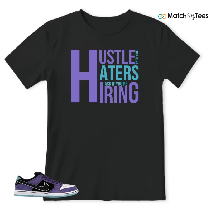 NIKE DUNK LOW X HAYLEY WILSON COURT PURPLE SNEAKER Matching Tees t-shirt