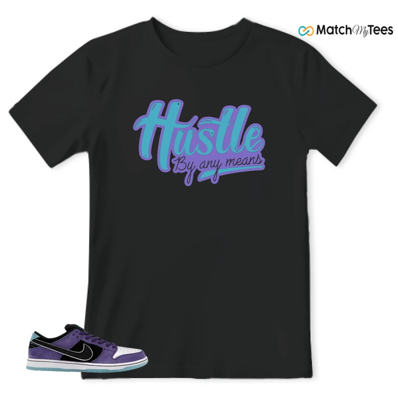 NIKE DUNK LOW X HAYLEY WILSON COURT PURPLE SNEAKER Matching Tees t-shirt