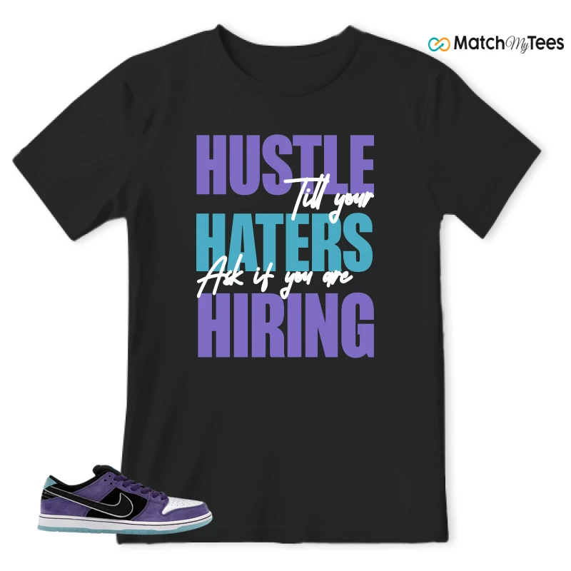 NIKE DUNK LOW X HAYLEY WILSON COURT PURPLE SNEAKER Matching Tees t-shirt