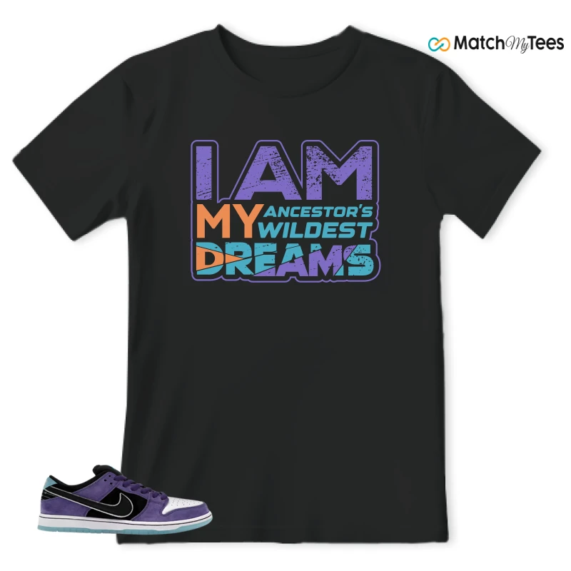 NIKE DUNK LOW X HAYLEY WILSON COURT PURPLE SNEAKER Matching Tees t-shirt