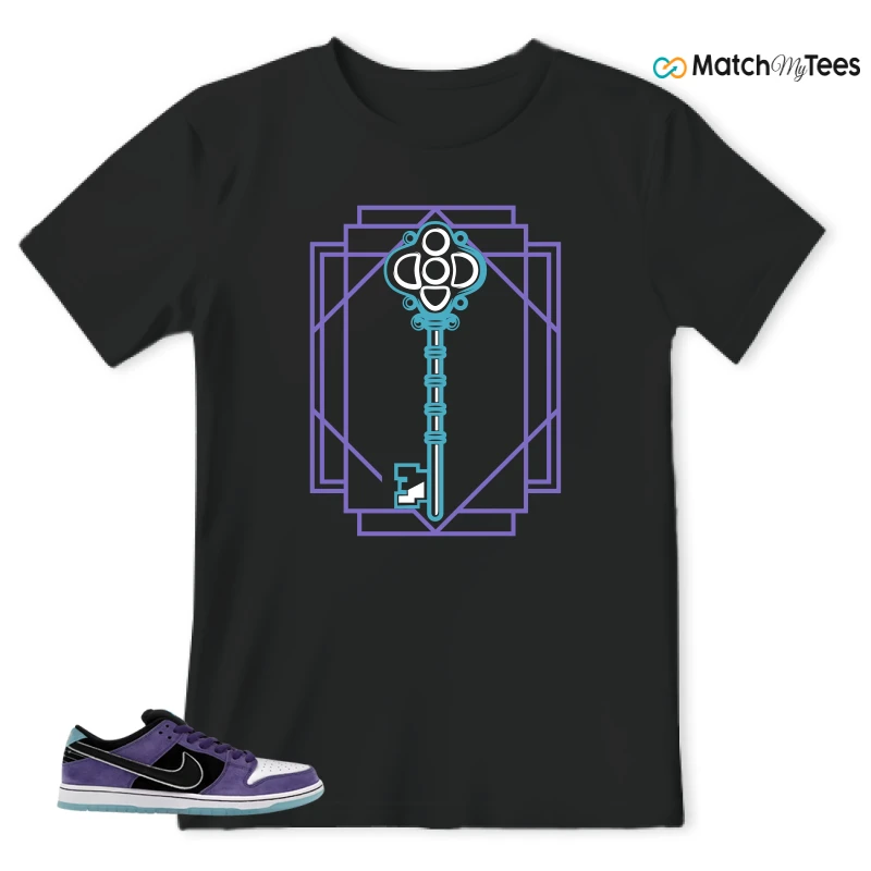 NIKE DUNK LOW X HAYLEY WILSON COURT PURPLE SNEAKER Matching Tees t-shirt